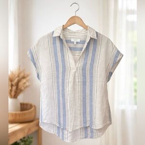 Banana Republic Oversized Linen-Blend Dolman Top| Size Medium